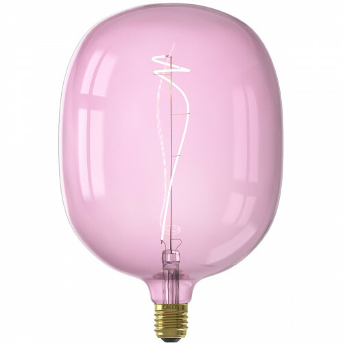 CALEX - Lampe LED - Avesta Quartz - Douille E27 - Dimmable - 4W - Blanc Chaud 2000K - Rose