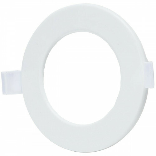 Downlight LED - LED Intelligente - LED Wifi - Aigi Zumba - 6W - Blanc Froid 6500K - Rond Encastré - Mat Blanc - Aluminium - Ø115mm