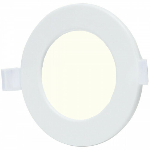 Downlight LED - LED Intelligente - LED Wifi - Aigi Zumba - 6W - Blanc Neutre 4000K - Rond Encastré - Mat Blanc - Aluminium - Ø115mm