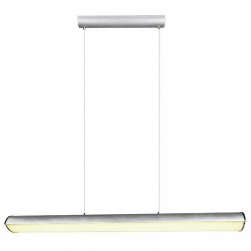 Suspension LED - Trion Coventa - 35W - Couleur de lumière ajustable - Dimmable - Rectangle - Mat Titane - Aluminium