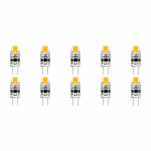 Pack de 10 Lampes LED - Douille G4 - Dimmable - 2W - Blanc Neutre 4000K | Remplace 20W