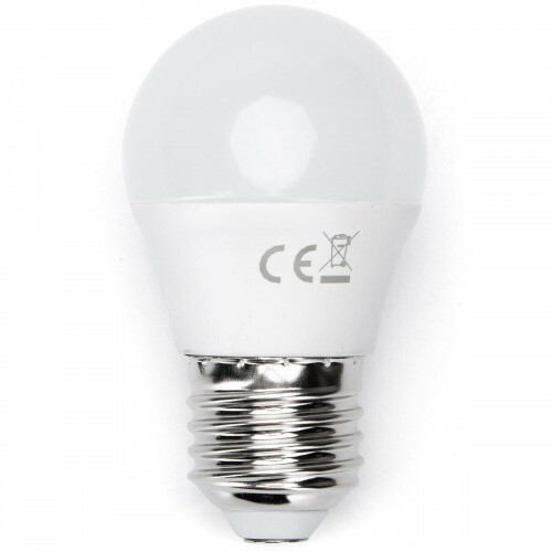 Lampe LED - Aigi Angel - Mini Bulb A5 G45 - Douille E27 - 9W - Blanc Froid 6400K