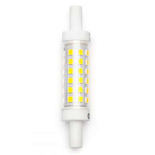 Lampe LED - Aigi Trunka - Douille R7S - 5W - Blanc Froid 6500K - Verre