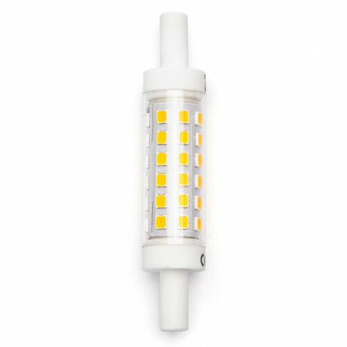 Lampe LED - Aigi Trunka - Douille R7S - 5W - Blanc Chaud 3000K - Verre