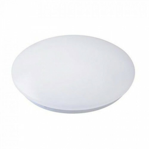 Plafonnier LED - Basic - En Saillie Rond 15W - Blanc Neutre 4200K - Mat Blanc Aluminium - Ø230mm