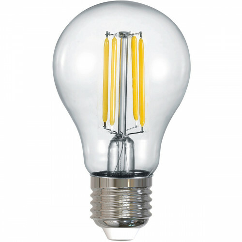 Lampe LED - Filament - Trion Lamba - Douille E27 - 7W - Blanc Chaud 2000K-3000K - Dimmable - Dim To Warm