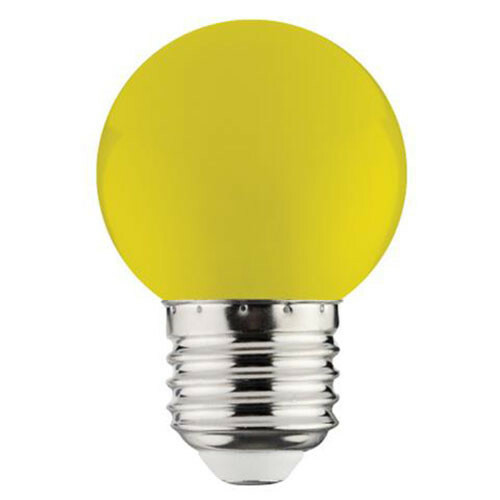 Lampe LED - Romba - Jaune Coloré - Douille E27 - 1W