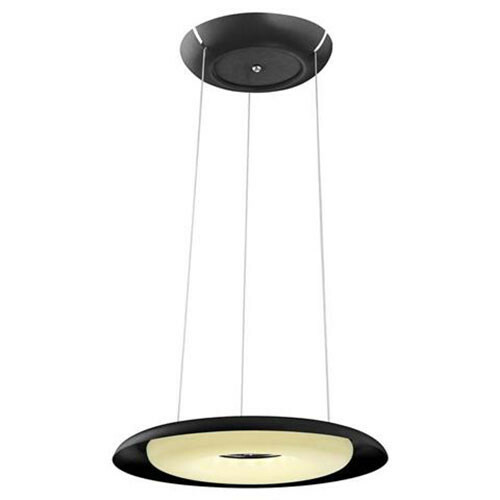 Plafonnier LED - Éclairage de Plafond - Elegant - 35W - Blanc Neutre 4000K - Aluminium Noir