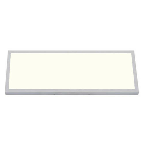 Panneau LED - 30x60 Blanc Neutre 4200K - 24W Montage en Surface Rectangulaire - Mat Blanc - Sans Scintillement