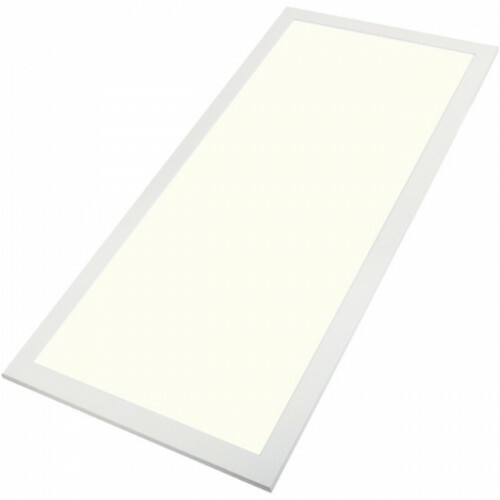 Panneau LED - Aigi - 60x120 Blanc Neutre 4000K - 60W Encastrement Rectangulaire - Mat Blanc - Sans Scintillement