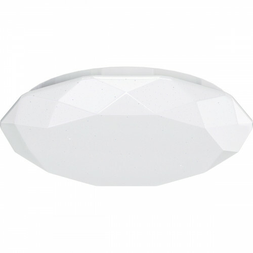 Plafonnier LED - Aigi Dian - En Saillie Rond 12W - Blanc Froid 6500K - Mat Blanc - Aluminium