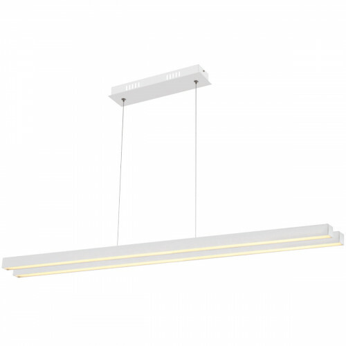 Plafonnier LED - Éclairage de Plafond - Mater - 35W - Blanc Neutre 4000K - Aluminium Blanc
