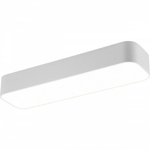 Plafonnier LED - Éclairage de Plafond - Trion Astinto - 21W - Couleur de lumière ajustable - Dimmable - Rectangle - Mat Blanc - Aluminium