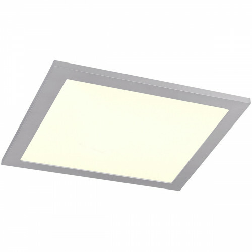 Plafonnier LED WiZ - LED Intelligente - Trion Alineon - LED Intelligente - Dimmable - Couleur de lumière ajustable - 15W - Mat Titane - Carré