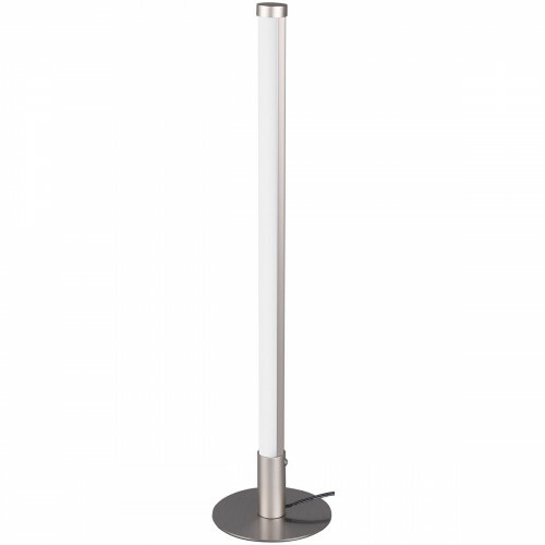 Lampe de Table LED WiZ - LED Intelligente - Trion Samada - 6W - Douille E27 - Couleur de lumière ajustable - Dimmable - Rond - Mat Nickel - Aluminium