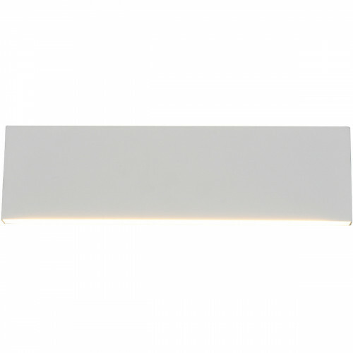 Applique Murale LED - Éclairage mural - Trion Concy - 12W - Blanc Chaud 3000K - Dimmable - Rectangle - Mat Blanc - Aluminium