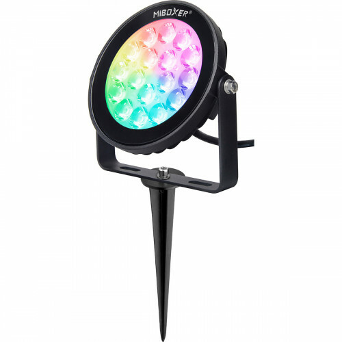 Mi-Light MiBoxer - Spot LED Encastrable - LED Intelligente - LED Wifi - 9W - RGB+CCT - Couleur de lumière ajustable - Dimmable - Étanche