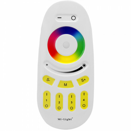 Mi-Light MiBoxer - Télécommande Tactile Intelligente - RGB+CCT - 4 Zones - Mat Blanc