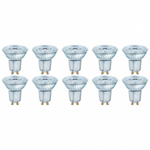 LEDVANCE - Pack de 10 Spots LED - Parathom PAR16 927 36D - Douille GU10 - Dimmable - 3.7W - Blanc Chaud 2700K | Remplace 35W
