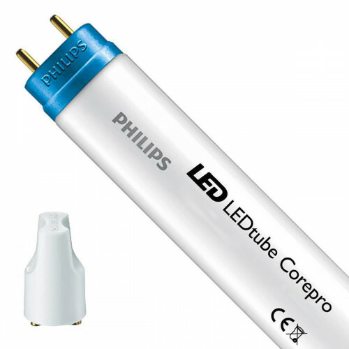 PHILIPS - Tube LED T8 avec Starter - CorePro LEDtube EM 865 - 60cm - 8W - Blanc Froid 6500K | Remplace 18W