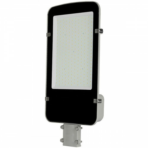 Lampe de rue LED - Viron Anno - 150W - Blanc Froid 6400K - Étanche IP65 - Mat Noir - Aluminium - LEDs SAMSUNG