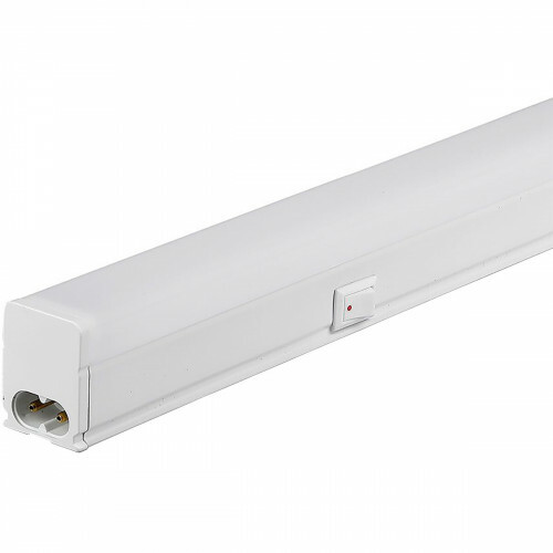 Réglette LED avec Tube T5 - Viron Veyno - 120cm Simple - 16W - Connectable - Blanc Neutre 4000K - Mat Blanc - Plastique - LEDs SAMSUNG