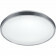 LED Plafondlamp - Plafondverlichting - Trion Izonu - 20W - Warm Wit 3000K - Rond - Mat Grijs - Aluminium