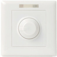 Variateur LED - Rinzu Dimmy - en Saillie - 0-10V - 800W - Télécommande - Bouton Simple - Incl. Cadre de Protection - Blanc