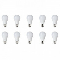 Pack de 10 Lampes LED - Douille E27 - 15W - Blanc Froid 6400K