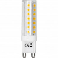 Lampe LED - Aigi - Douille G9 - 4.8W - Blanc Chaud 3000K | Remplace 40W