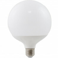 Lampe LED - Aigi Lido - Bulb G120 - Douille E27 - 20W - Blanc Froid 6400K - Blanc
