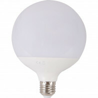 Lampe LED - Aigi Lido - Bulb G120 - Douille E27 - 20W - Blanc Neutre 4000K - Blanc