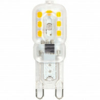 Lampe LED - Douille G9 - Dimmable - 3W - Blanc Chaud 3000K - Transparent | Remplace 32W