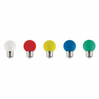 Set de lampe de fête LED - Romba - Coloré - Douille E27 - 1W