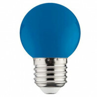 Lampe LED - Romba - Bleu Coloré - Douille E27 - 1W