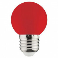 Lampe LED - Romba - Rouge Coloré - Douille E27 - 1W