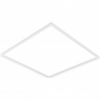 Panneau LED - Aigi Clena - 60x60 Blanc Froid 6000K - 40W Encastrement Carré - Mat Blanc - Sans Scintillement
