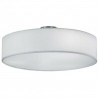 Plafonnier LED - Éclairage de Plafond - Trion Hotia - Douille E27 - 3-lumières - Rond - Mat Blanc - Aluminium