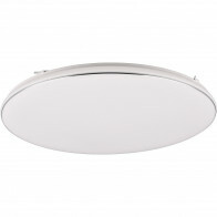 Plafonnier LED - Trion Lana - 46W - Blanc Chaud 3000K - Dimmable - Rond - Blanc Mat - Plastique