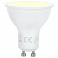 Spot LED - Aigi Wonki - LED Intelligente - LED Wifi - 5W - Douille GU10 - Blanc Chaud 3000K - Dimmable