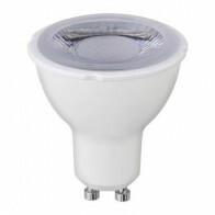 Spot LED - Douille GU10 - Dimmable - 6W - Blanc Froid 6400K
