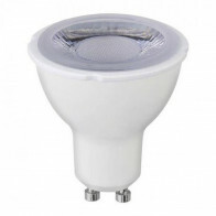 Spot LED - Douille GU10 - Dimmable - 6W - Blanc Neutre 4200K