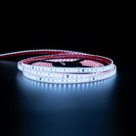 Bande LED - Velvalux - 5 Mètres - Blanc Froid 6000K - Dimmable - Étanche IP67 - 9600 Lumens - 600 LEDs - Connexion Directe au Secteur - Fonctionne sans Driver