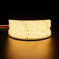 Bande LED - Velvalux - 50 Mètres - Blanc Chaud 3000K - Dimmable - Étanche IP67 - 96000 Lumens - 6000 LEDs - Connexion Directe au Secteur - Fonctionne sans Driver
