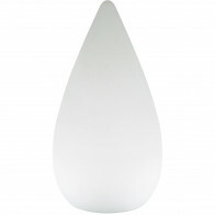 Lampe de Table LED - Trion Palina - 1.5W - Blanc Chaud 3000K - RGBW - Dimmable - Ovale - Mat Blanc - Plastique