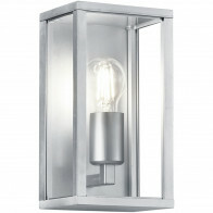 Éclairage de Jardin LED - Lampe de Jardin - Trion Garinola - Mur - Douille E27 - Mat Gris - Aluminium