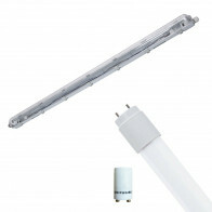 Réglette étanche LED avec tube T8 - Velvalux Strela - 120cm - Simple - Connectable - Étanche IP65 - 16W - Blanc Naturel 4200K