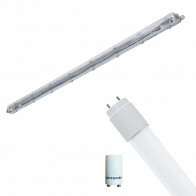 Réglette étanche LED avec tube T8 - Velvalux Strela - 150cm - Simple - Connectable - Étanche IP65 - 22W - Blanc Naturel 4200K