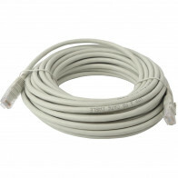 Câble Ethernet - Câble Internet - Aigi Atryn - Câble UTP Cat6 RJ45 - 10 Mètres - Cuivre - Gris