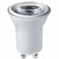 Spot LED - Viron Kolva - Douille GU10 - 2W - Blanc Froid 6400K - Mat Blanc - Plastique - LEDs SAMSUNG